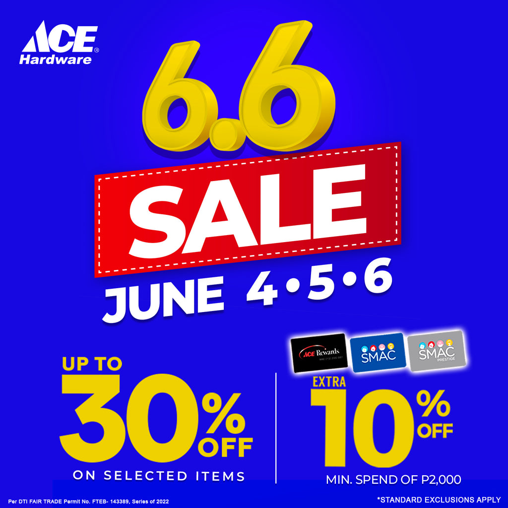 6.6 Sale Ace Hardware Philippines AHPI
