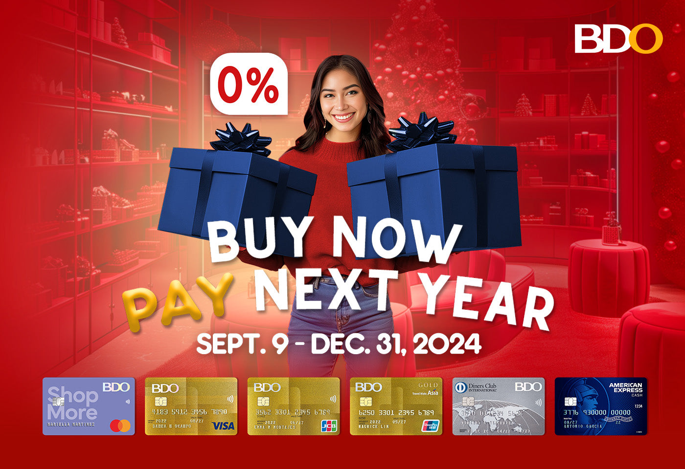 Buy Now, Pay Next Year with BDO Credit Cards! AHPI