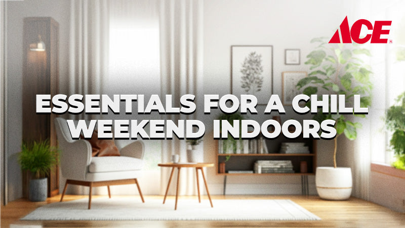 Essentials for a Chill Weekend Indoors