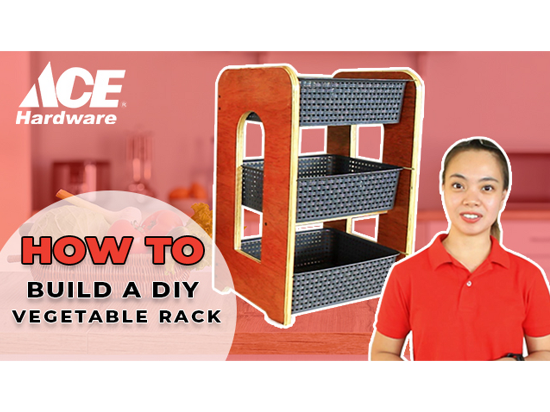 How to build a vegetable rack
