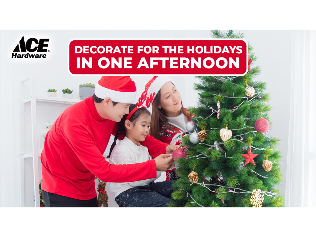 How to decorate for the holidays in one afternoon