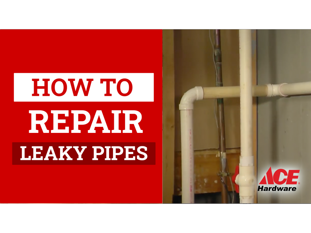 How to repair leaky pipes