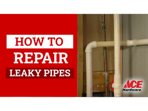 How to repair leaky pipes