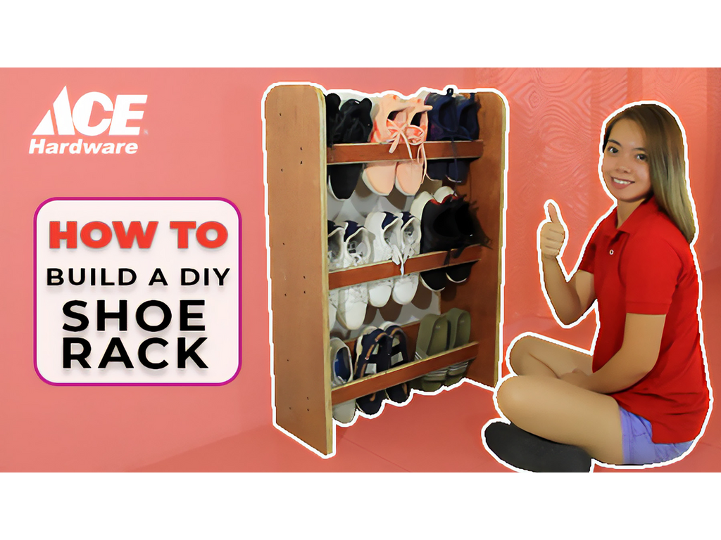 How to build a DIY shoe rack