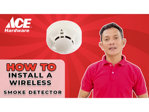 How to install a wireless smoke detector