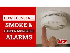 How to install smoke & carbon monoxide alarms