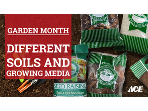Garden month: Different soils and growing media