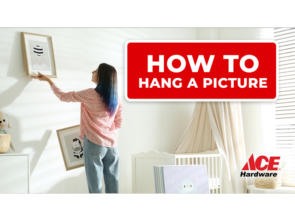 How to hang a picture