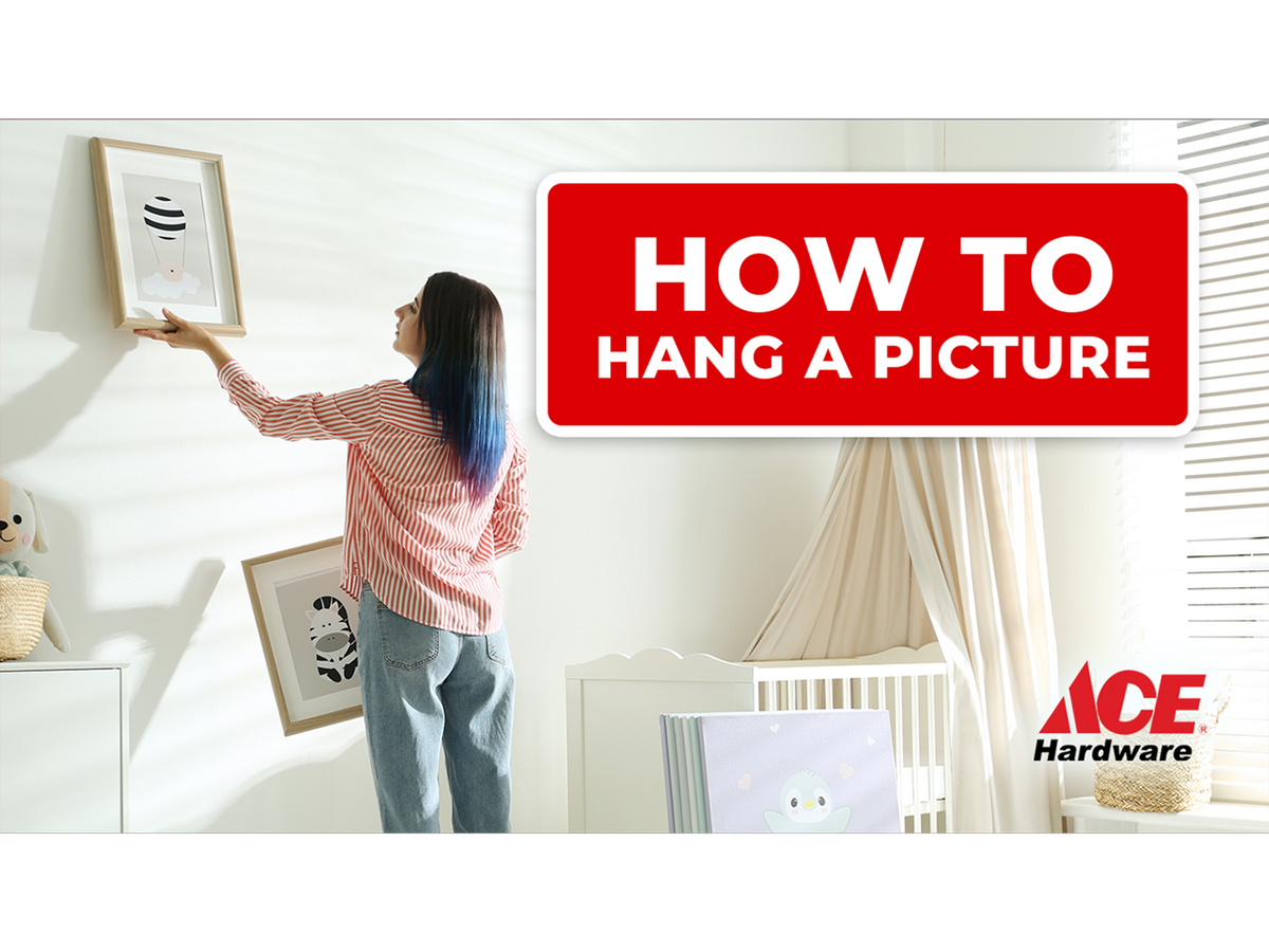 How to hang a picture AHPI