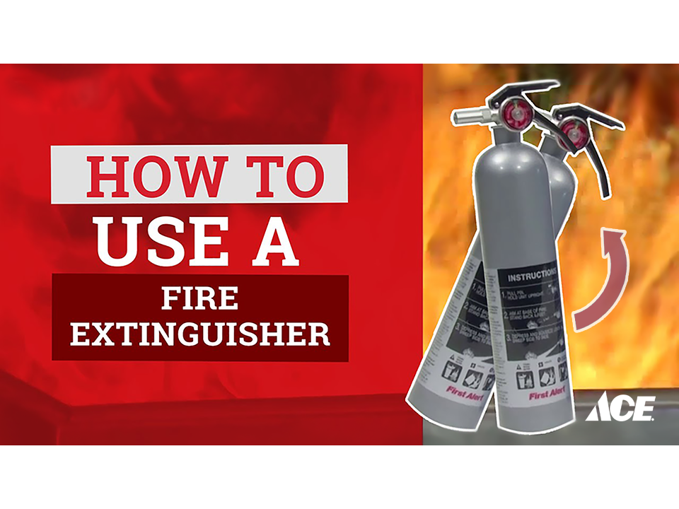 How To Use a Fire Extinguisher