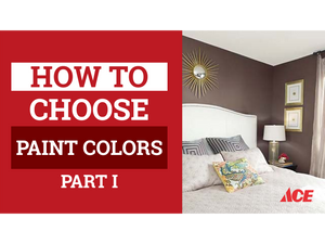 How to choose paint colors - Part I