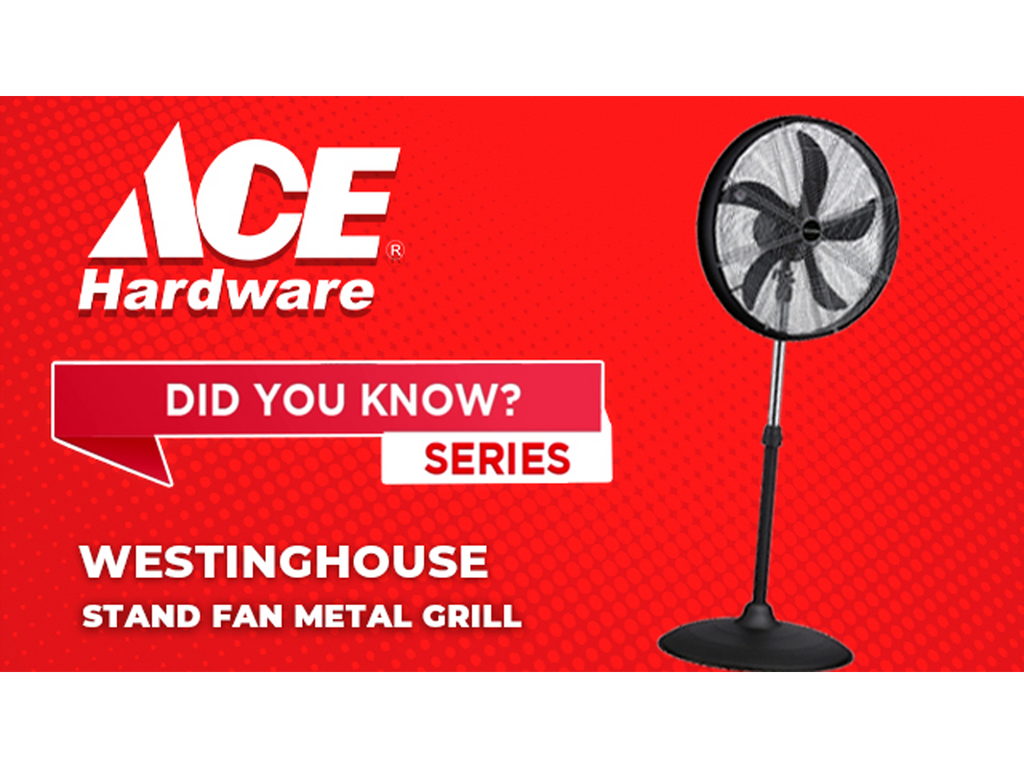 Did you know Westinghouse Stand Fan Metal Grill