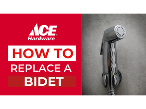 How to replace a bidet