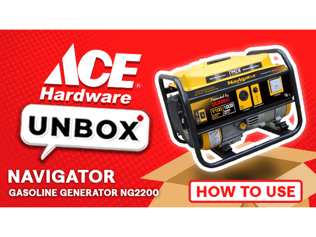 How to use the Navigator NG2200 gasoline generator