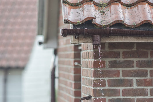 rain gutter home