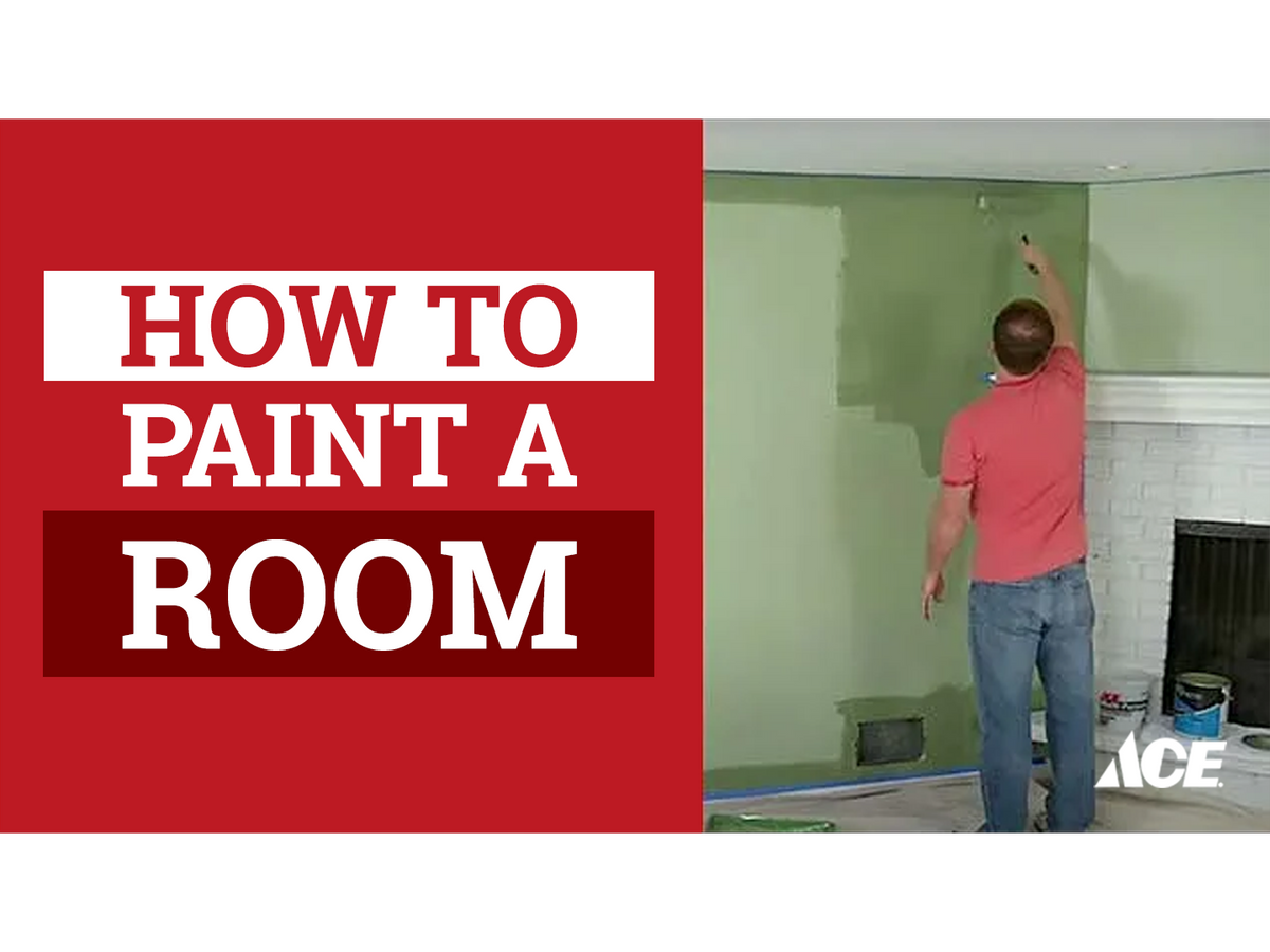 How to paint a room AHPI