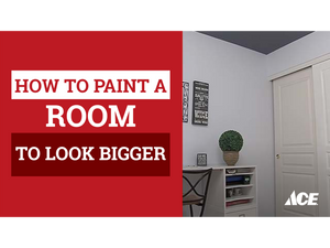 How to paint a room to look bigger