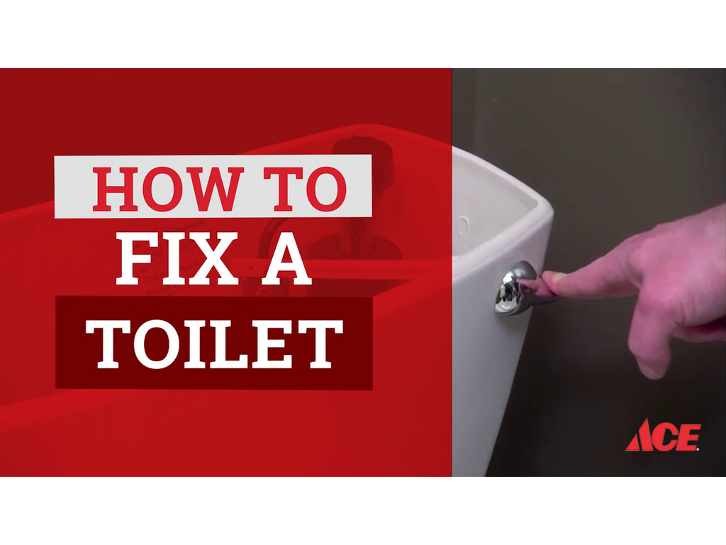 How to fix a toilet