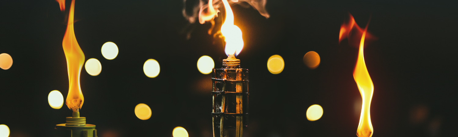 Tiki Torches & Citronella Candles