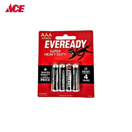 EVEREADY Super Heavy Duty AAA Battery - 4's (1212BP4)
