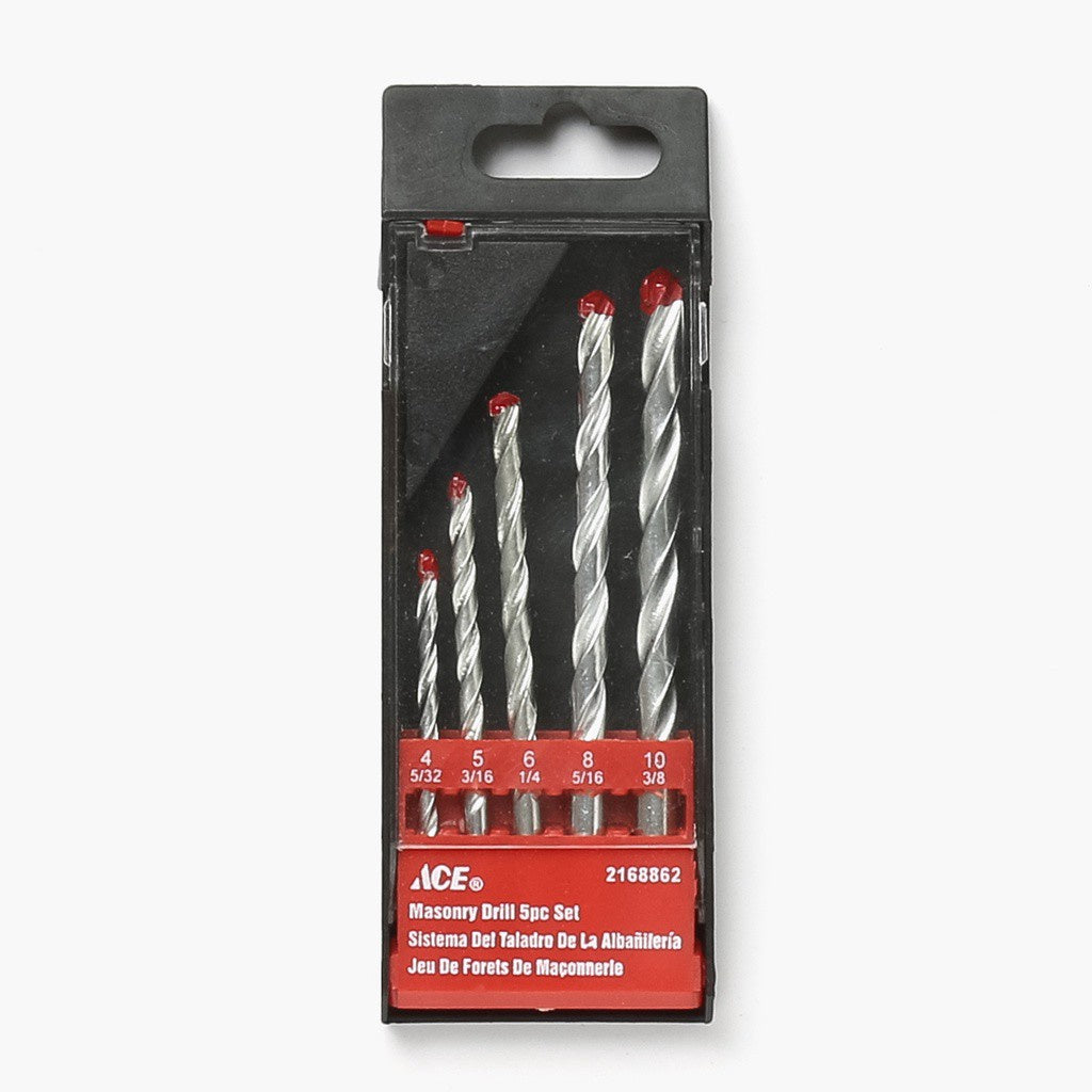 ACE Hardware Masonry Drill Bit Set 5pcs. – AHPI