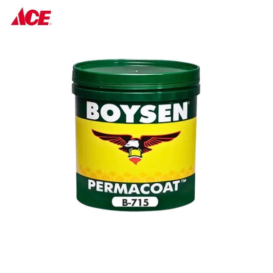 BOYSEN 1L Permacoat Semi-Gloss Latex - White (#715)