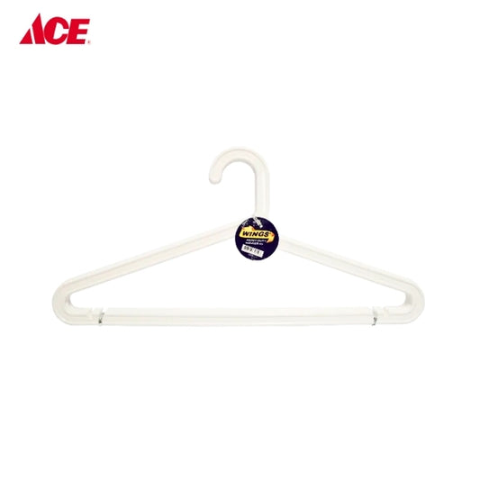WINGS Heavy Duty Hanger - White 4's/pk