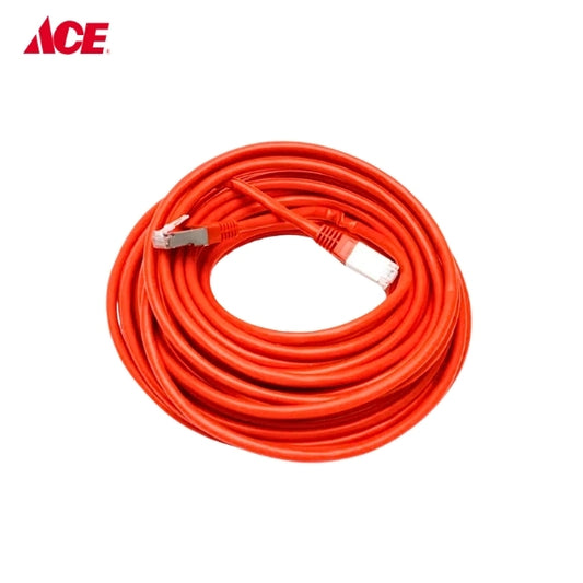 CYBERTEC 12m Cat6 Cable - Orange/Black