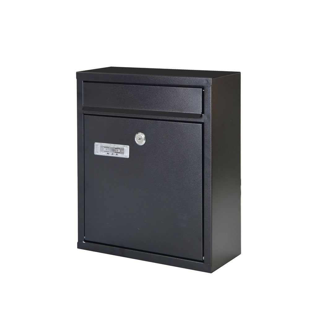 ACE MAILBOX WALL MOUNTED BLK W1180 27.5X10.5X32
