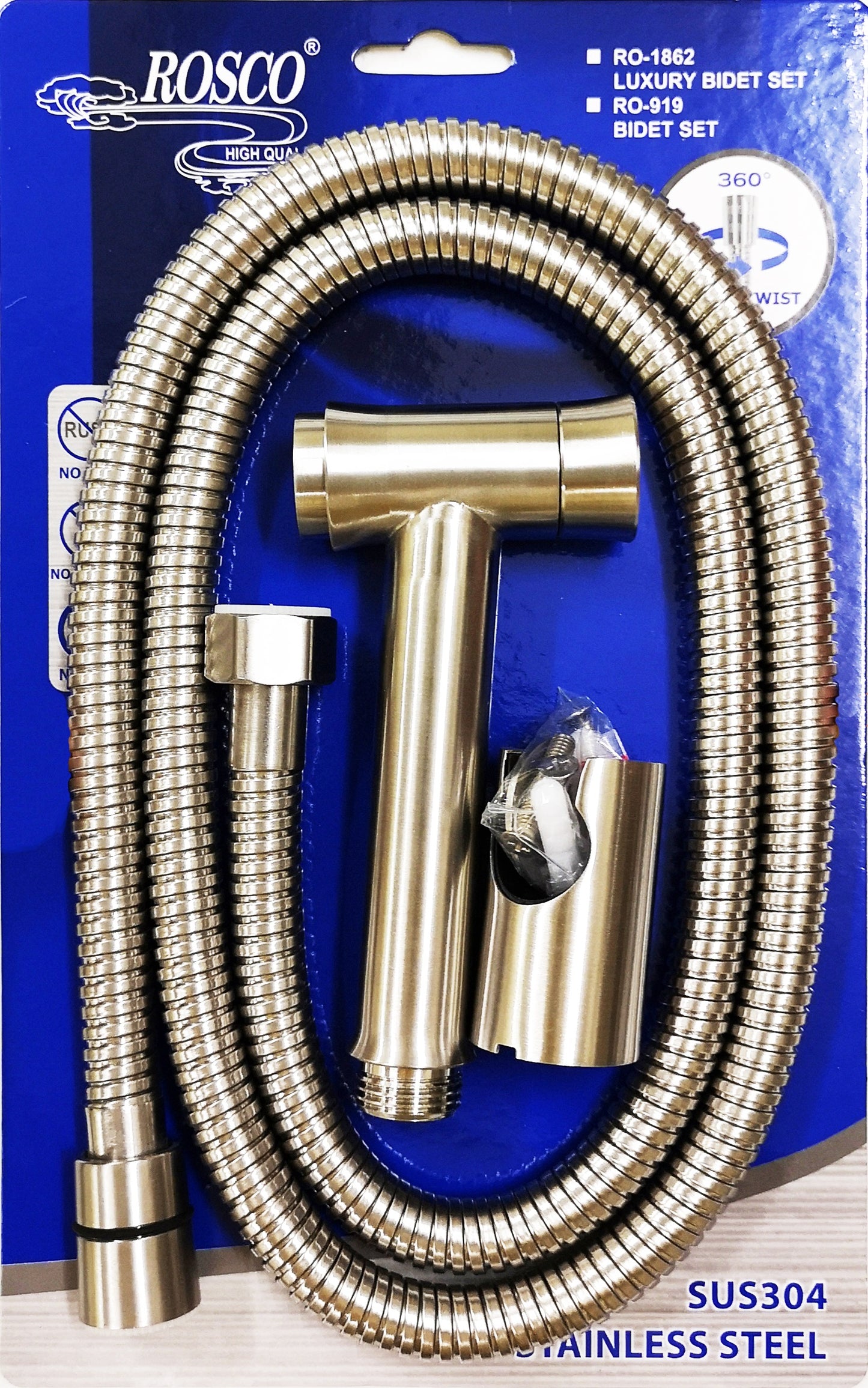 ROSCO Push Button Bidet Set (RO-1868)