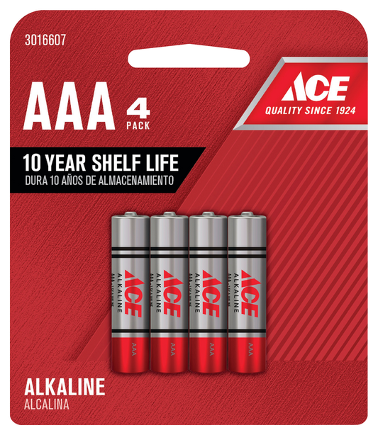 ACE 4Pack AAA Battery