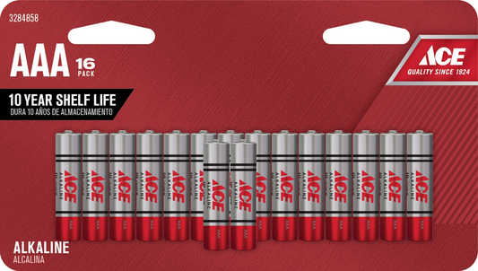 ACE AAA Battery - 16-pack