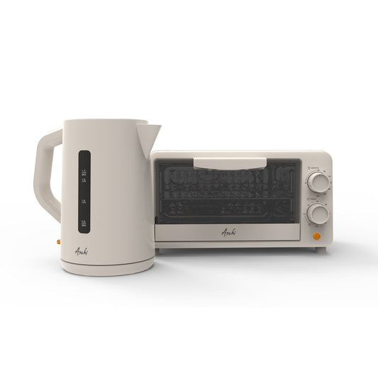 ASAHI Bundle Oven Toaster 10L OT-102 and Electric Kettle 1.7L EK-017