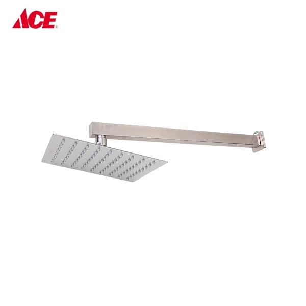 ROSCO Rain Shower Head Square 8" with Arm 16" (RO-1871)