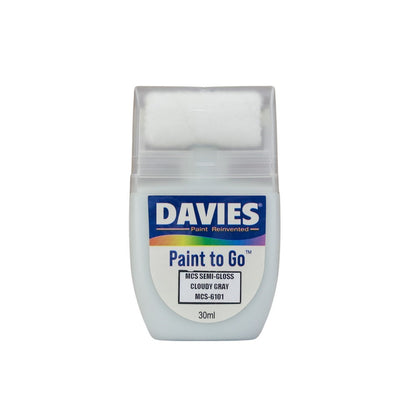 DAVIES Megacryl Paint To Go 30ml Cloudy Gray MCS-6101