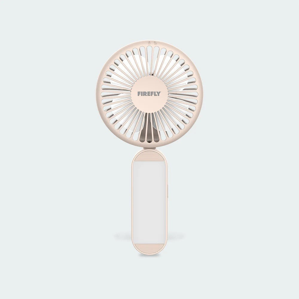FIREFLY 2-In-1 Rechargeable Handy Fan FEL816BG Beige