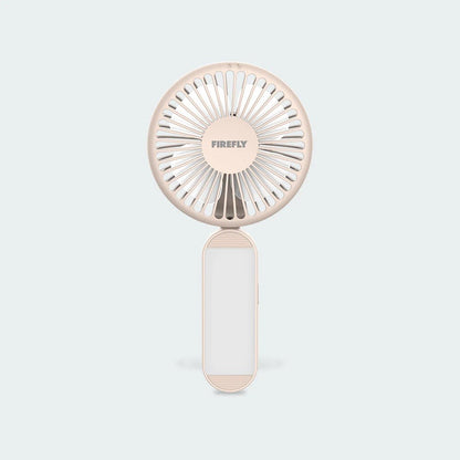 FIREFLY 2-In-1 Rechargeable Handy Fan FEL816BG Beige