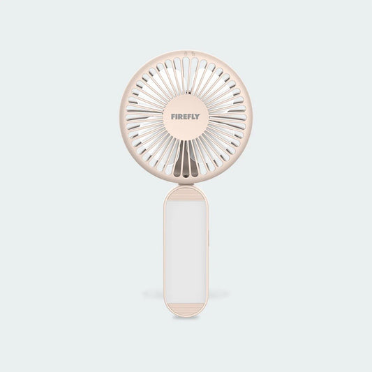 FIREFLY 2-In-1 Rechargeable Handy Fan FEL816BG Beige