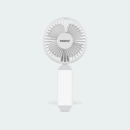 FIREFLY 2-In-1 Rechargeable Handy Fan FEL816 White