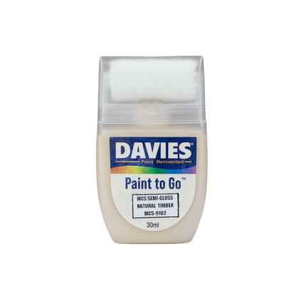 DAVIES Megacryl Paint To Go 30ml Natural Timber MCS-9102