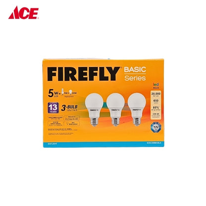 FIREFLY 5W 3-Led Bulb Value Pack - Daylight