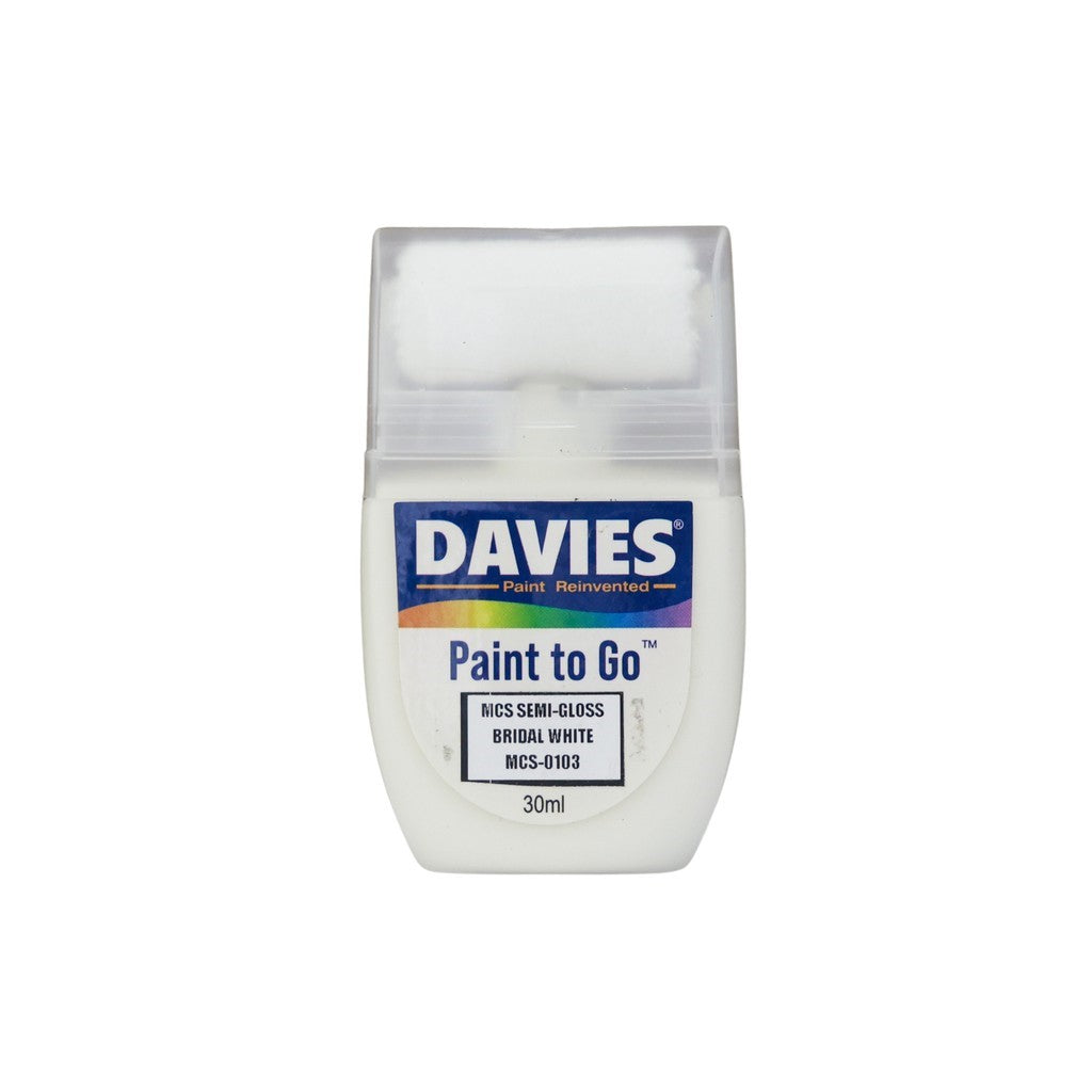 DAVIES Megacryl Paint To Go 30ml Bridal Whte MCS-0103