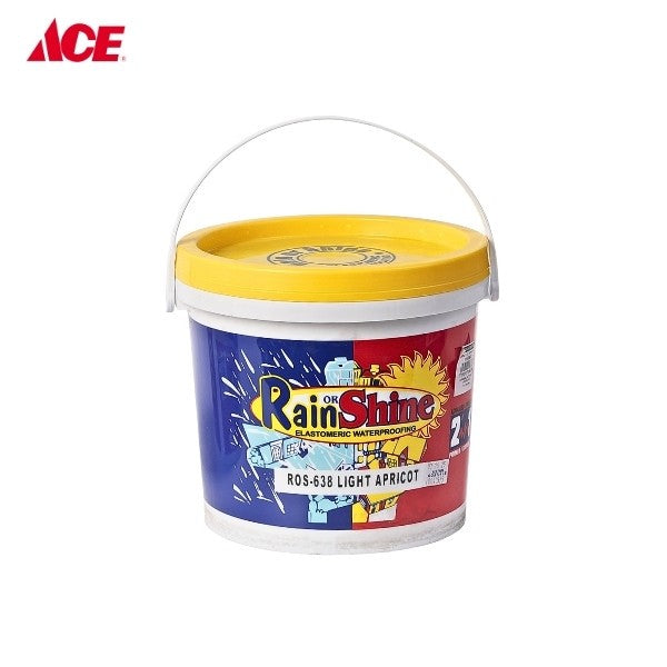 RAIN OR SHINE 4L Elastomeric Waterproofing - Light Apricot (ROS-638)