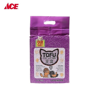 OUR CAT 6L Tofu Cat Litter - Lavender