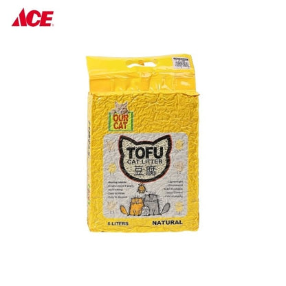 OUR CAT 6L Tofu Cat Litter - Natural