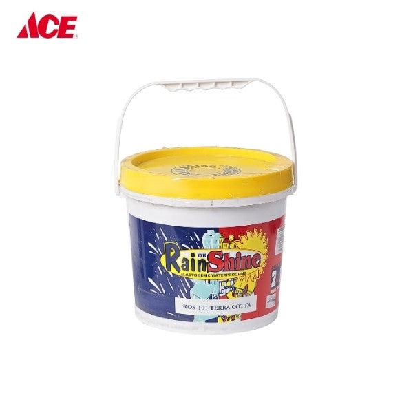 RAIN OR SHINE 4L Elastomeric Waterproofing - Terra Cotta (ROS-101)