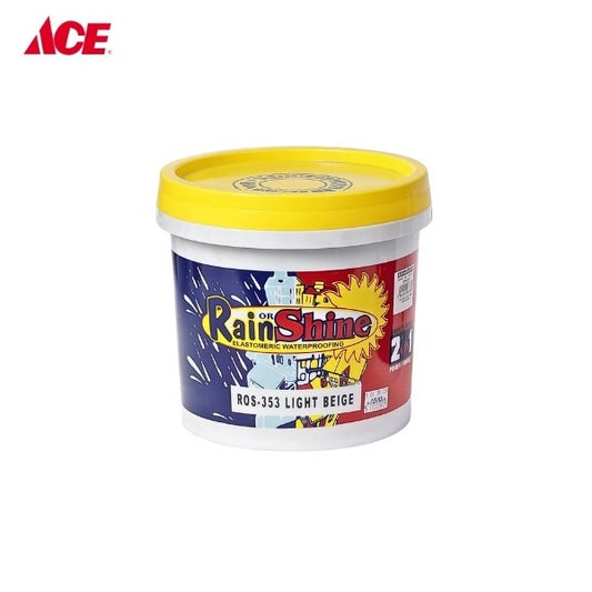 RAIN OR SHINE 4L Elastomeric Waterproofing - Light Beige (ROS-353)