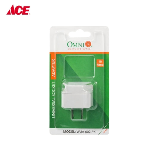 OMNI Universal Socket Adapter 10A WUA-002 PK