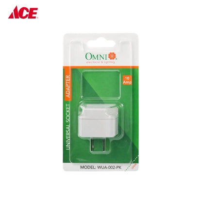 OMNI Universal Socket Adapter 10A WUA-002 PK