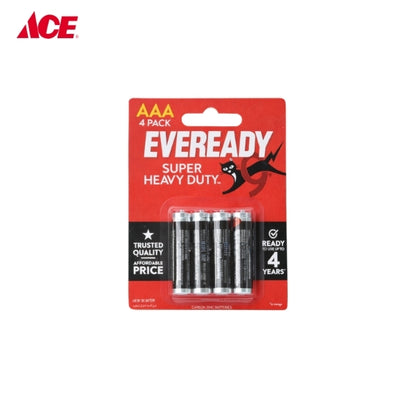 EVEREADY Super Heavy Duty AAA Battery - 4's (1212BP4)